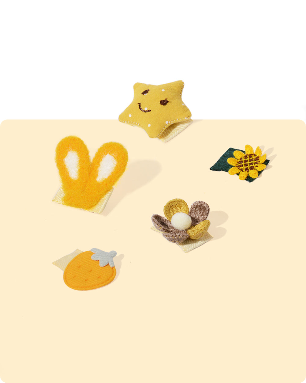 Dog Snap Hair Clips - Pastorale