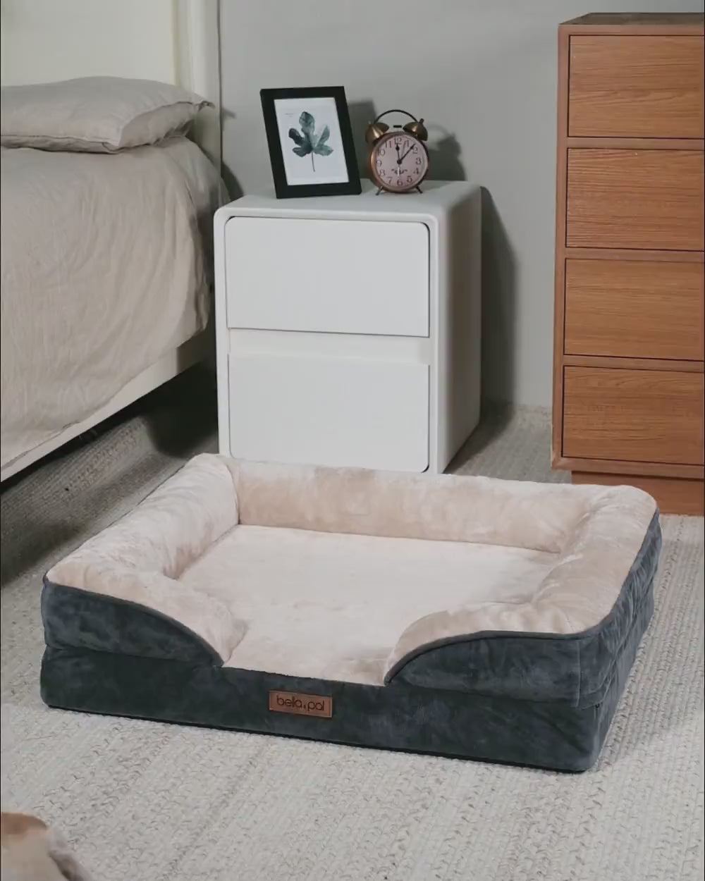 矯形狗床 - Canyon Grey